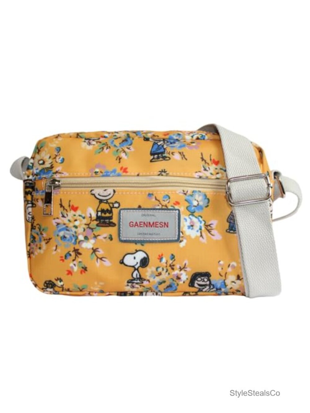 Water Resistant Oilcloth Crossbody Bag Adjustable Strap Mini Purse